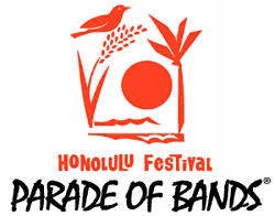 Honolulu Festival Parade of Bands Logo