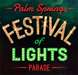 Palm Springs Festival of Lights Parade logo