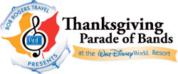 Thanksgiving Parade of Bands at the Walt Disney World Resort