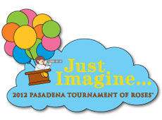 2012 Rose Parade Theme Logo - Just Imagine