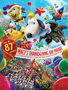 87th Annual Macy's Thanksgiving Day Parade.