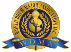 World Drum Major Association WDMA logo