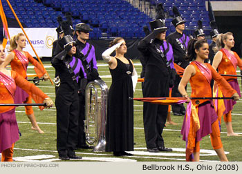 Bellbrook Ohio High School Marching Band 2008