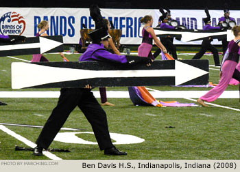 Ben Davis Indianapolis Indiana High School Marching Band 2008