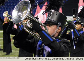 Columbus North Columbia Indiana High School Marching Band 2008