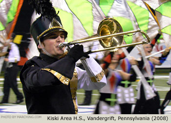 Kiski Area Vandergrift Pennsylvania High School Marching Band 2008