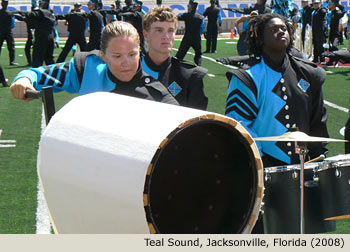 Teal Sound Drum and Bugle Corps 2008