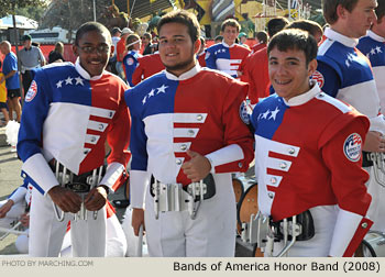 Bands of America Honor Band - Rose Parade Float Decorating and Judging