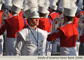 Bands of America Honor Band - Rose Parade Float Decorating and Judging