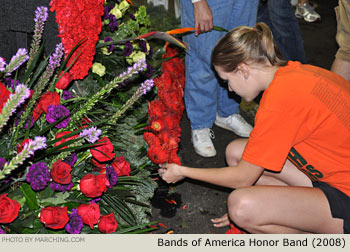 Bands of America Honor Band - Rose Parade Float Decorating and Judging