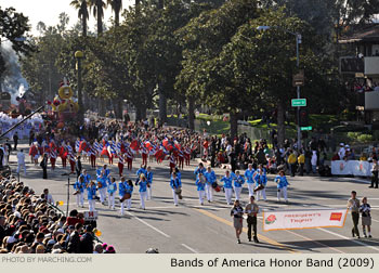 Bands of America Honor Band - 2009 Rose Parade