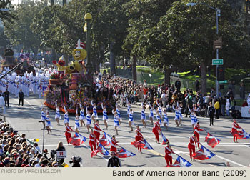 Bands of America Honor Band - 2009 Rose Parade