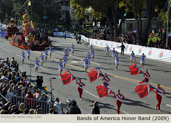 Bands of America Honor Band - 2009 Rose Parade