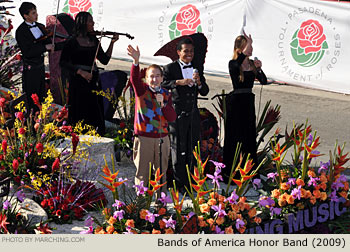 Bands of America Honor Band - 2009 Rose Parade