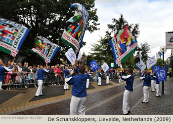 Drumband Schanskloppers en Harmonie St. Willibrord Lievelde 2009 Bloemencorso Lichtenvoorde Photo