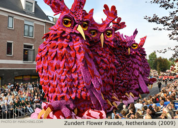 Owls 2009 Bloemencorso Zundert Photo