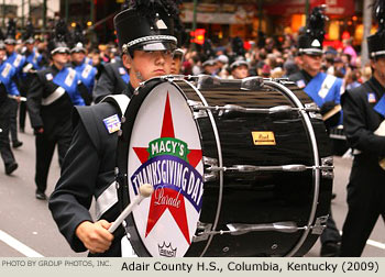 Adair County High School Band 2009 Macy's Thanksgiving Day Parade Photo