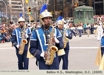 Ballou High School Band 2009 Macy's Thanksgiving Day Parade Photo