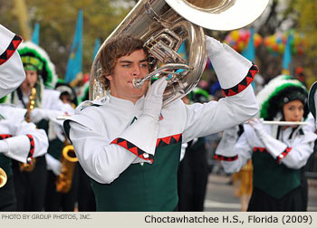 Choctawhatchee High School Band 2009 Macy's Thanksgiving Day Parade Photo