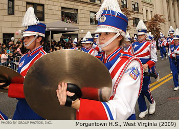 Morgantown High School Band 2009 Macy's Thanksgiving Day Parade Photo