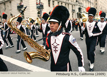 Pittsburg High School Band 2009 Macy's Thanksgiving Day Parade Photo