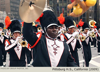 Pittsburg High School Band 2009 Macy's Thanksgiving Day Parade Photo