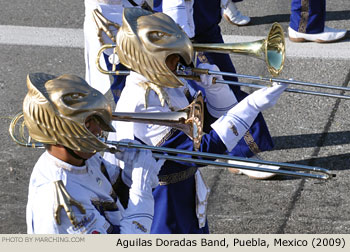 Aguilas Doradas Puebla Mexico Marching Band 2009 Rose Parade Photo