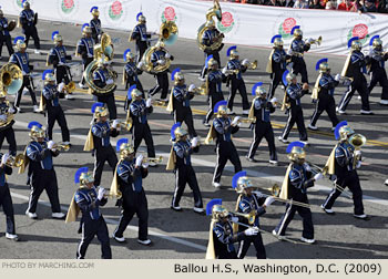 Ballou Washington DC High School Marching Band 2009 Rose Parade Photo