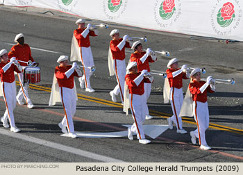 Pasadena City College Herald Trumpets 2009 Rose Parade Photo