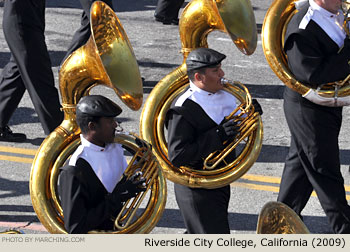 Riverside City College California Marching Band 2009 Rose Parade Photo