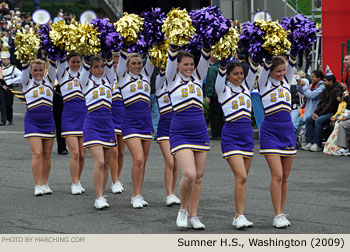 Sumner Washington High School Marching Band 2009 Grand Floral Parade Photo