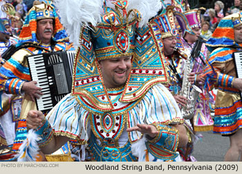 Woodland String Band Philadelphia Pennsylvania 2009 Grand Floral Parade Photo