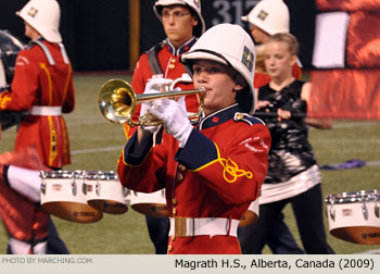 Magrath High School Marching Band 2009 Portland Rose Festival Bandfest Photo