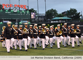 1st Division Marine Band 2009 Portland Rose Festival Bandfest Photo