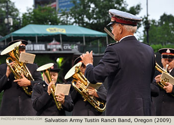 Salvation Army Band 2009 Portland Rose Festival Bandfest Photo