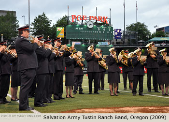 Salvation Army Band 2009 Portland Rose Festival Bandfest Photo