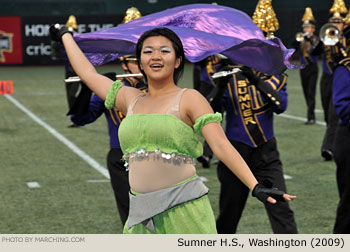 Sumner High School Marching Band 2009 Portland Rose Festival Bandfest Photo