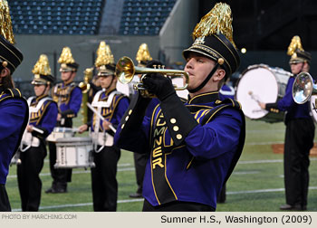 Sumner High School Marching Band 2009 Portland Rose Festival Bandfest Photo