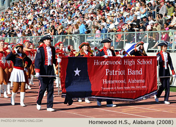 Homewood Alabama High School Marching Band 2008