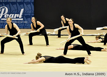 Avon H.S. 2009 WGI World Championships Photo