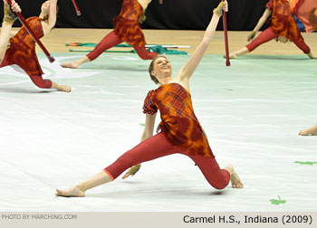 Carmel H.S. 2009 WGI World Championships Photo