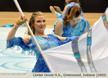 Center Grove H.S. 2009 WGI World Championships Photo