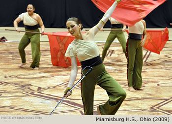 Miamisburg H.S. 2009 WGI World Championships Photo