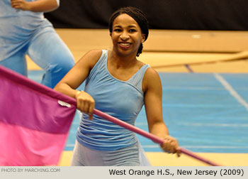 West Orange H.S. 2009 WGI World Championships Photo