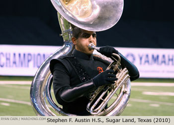 Stephen F Austin High School Marching Band 2010