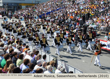 Adest Musica, Sassenheim, Netherlands 2010 Bloemencorso Zundert Photo