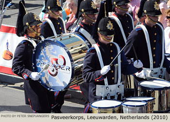 Pasveerkorps, Leeuwarden, Netherlands 2010 Bloemencorso Zundert Photo