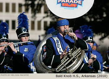 Bald Knob High School Arkansas 2010 Comerica Bank New Years Parade Picture