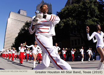 Greater Houston All-Star Band 2010 Comerica Bank New Years Parade Picture