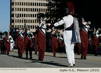 Joplin High School Band Missouri 2010 Comerica Bank New Years Parade Picture